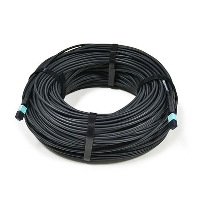 12 câble unimodal de correction de fibre de la fibre 9/125 OS2 MTP MPO