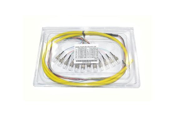 Sc RPA UPC 8 de FOC LC tresse de fibre de ruban de 12 couleurs