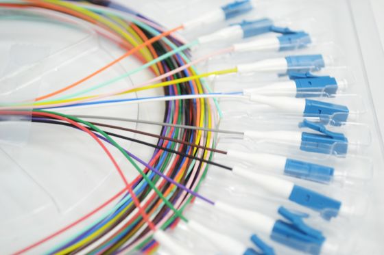 Sc RPA UPC 8 de FOC LC tresse de fibre de ruban de 12 couleurs