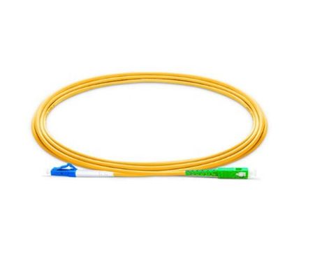 SC/UPC au câble optique duplex de fibre du SM DX de SC/UPC pour FTTH