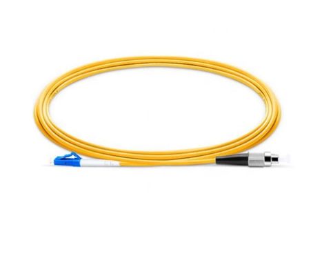 SC/UPC au câble optique duplex de fibre du SM DX de SC/UPC pour FTTH