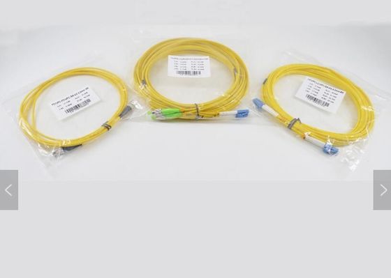 SC/UPC au câble optique duplex de fibre du SM DX de SC/UPC pour FTTH