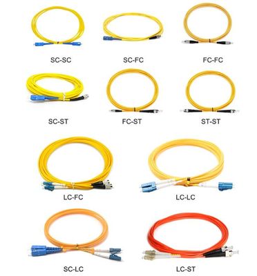 corde de correction recto unimodale de Sc 9/125um RPA de 0.9mm 2.0mm 3.0mm