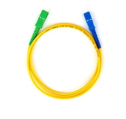 Corde de correction optique de fibre de PVC LSZH de Sc UPC RPA G652D G657A