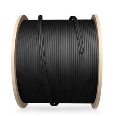Câble optique d'intérieur de fibre du schéma 8 aériens autosuffisants FTTH