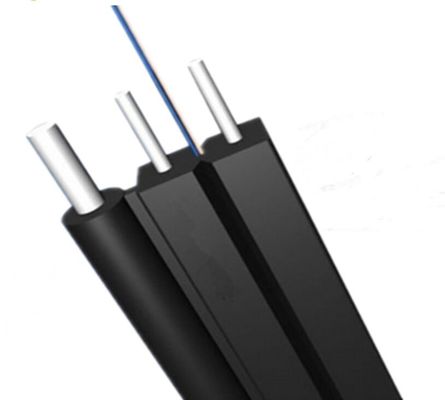 Câble d'interface optique d'intérieur de fibre de FTTH 2 4 6 8 12 16 24 noyaux avec la veste de LSZH