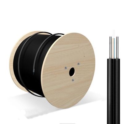 Câble d'interface optique d'intérieur de fibre de FTTH 2 4 6 8 12 16 24 noyaux avec la veste de LSZH