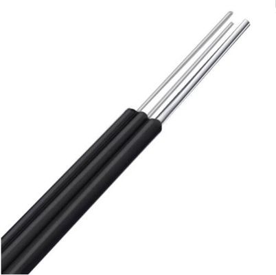 1 2 4 CÂBLE OPTIQUE PLAT DE FIBRE DE BAISSE DU NOYAU FTTH G657A1 G657A2 G652D
