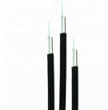 Câble optique en acier de fibre de porteur central de FTTH Singldemode FRP KFRP