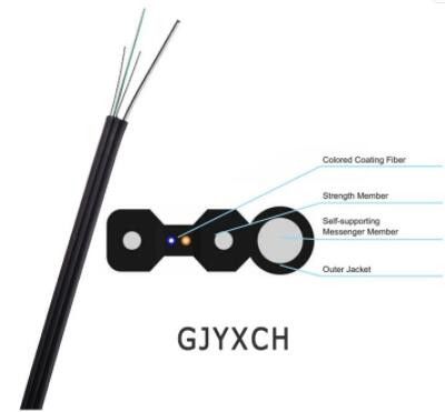 Corde de correction optique de fibre du mode unitaire GJXFH GJXH FTTH