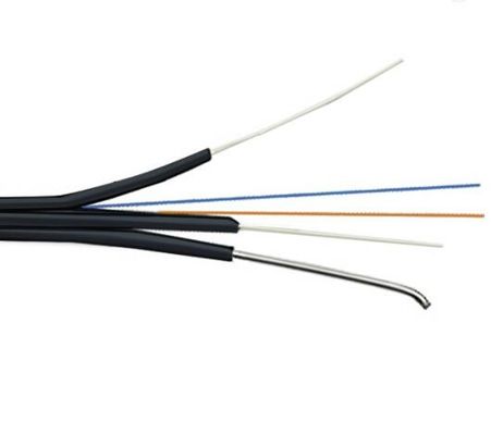 Messager Fiber Optic Cable de G657A FTTH avec la veste de LSZH