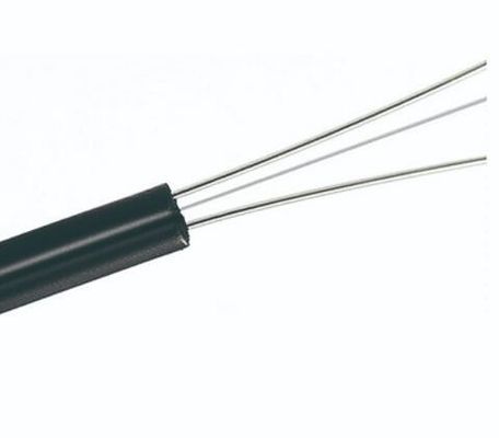 Câble d'interface de fibre optique du noyau FTTH de la veste de PVC de G.652D G.657A LSZH 2