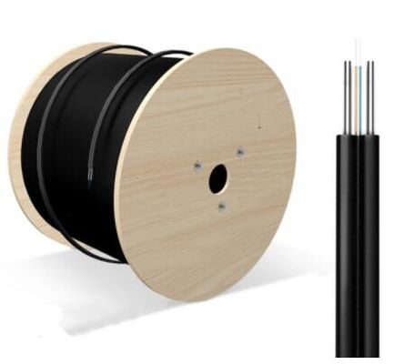 Câble d'interface de fibre optique du noyau FTTH de la veste de PVC de G.652D G.657A LSZH 2