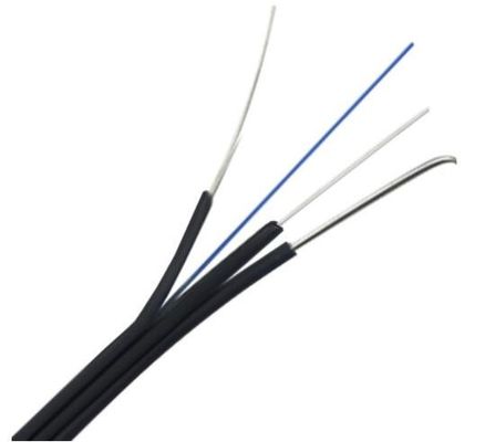 1 2 4 6 12 24 câbles d'interface aériens unitaires extérieur d'intérieur du mode FTTH de noyau