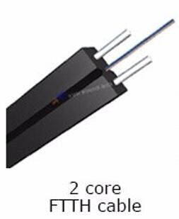 1 câble d'interface extérieur d'intérieur du noyau FTTH G657A1 G657A2 G652D