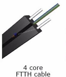 1 câble d'interface extérieur d'intérieur du noyau FTTH G657A1 G657A2 G652D