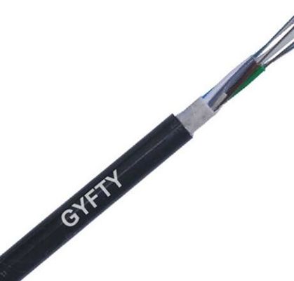 24 48 creusent le câble extérieur de fibre de GYFTY avec le porteur central de FRP
