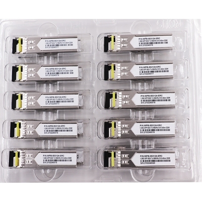 Fibre multi CWDM optique DWDM de l'émetteur-récepteur 100KM de fibre du mode 10G SFP