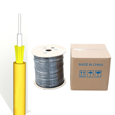 Noyau d'intérieur GJFJV du câble optique 24 de fibre de tampon serré de FTTH pour l'antenne et le conduit