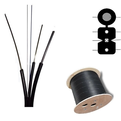 Doux extérieur d'intérieur du câble optique 1650nm de fibre de FTTH facile à se déployer