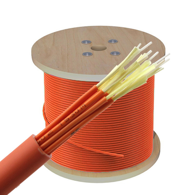 Câble optique d'intérieur de fibre du remplisseur 3.0mm de fil d'Aramid multinucléaire aérien de 80 degrés