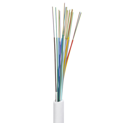 Câble optique diélectrique d'intérieur de fibre, 24 72 câbles optiques de fibre du noyau FTTH
