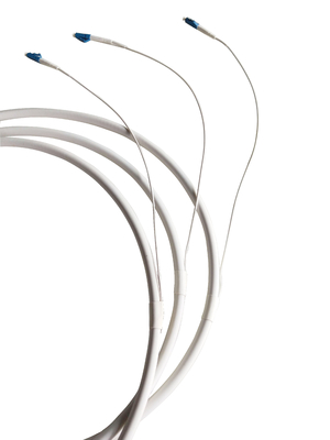 Câble optique diélectrique d'intérieur de fibre, 24 72 câbles optiques de fibre du noyau FTTH