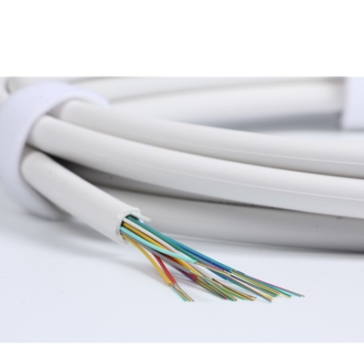 Câble optique diélectrique d'intérieur de fibre, 24 72 câbles optiques de fibre du noyau FTTH