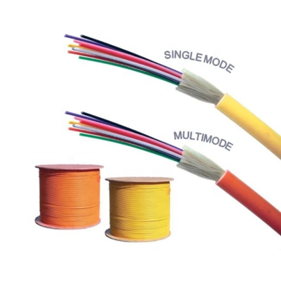 De GJFJV de tampon de fibre multimode 10mm gaines serrée recto de PVC/LSZH du câble optique