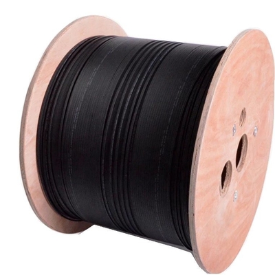 Fil d'Aramid de câble de la télécommunication ISO9001 Dual Core avec la veste FTTH de LSZH