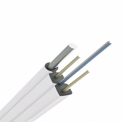 Fil d'Aramid de câble de la télécommunication ISO9001 Dual Core avec la veste FTTH de LSZH