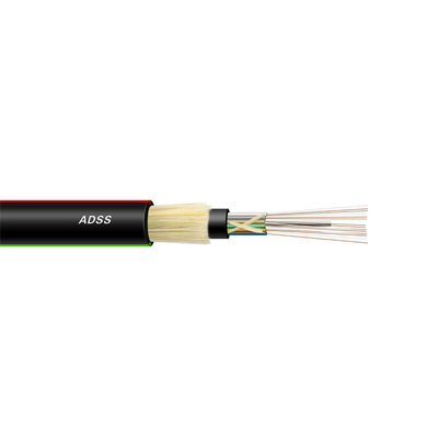 Mode unitaire aérien extérieur 24 de câble optique de fibre d'ADSS noyau 48 96