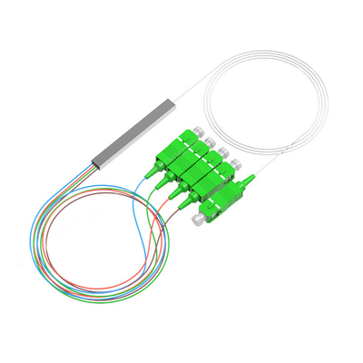Sc RPA UPC 1 x diviseur optique Mini Tube Type Splitter de Sc de diviseur de PLC de la fibre 8